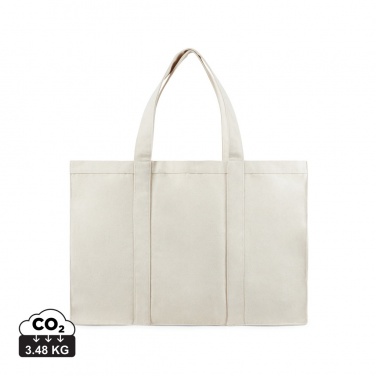 Logo trade corporate gift photo of: VINGA Hilo AWARE™ recycled canvas maxi tote bag